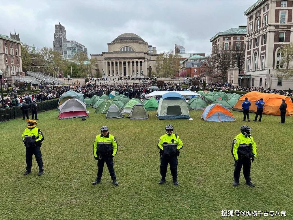 反犹抗议在美国大学蔓延,哥大,哈佛大批学生被捕