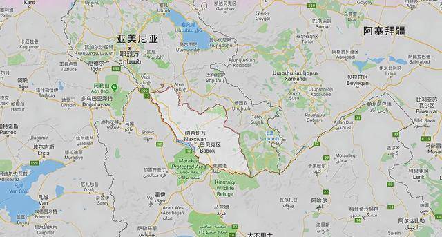 从阿塞拜疆首府巴库,前往阿塞拜疆的纳西切万地区,以及亚美尼亚首府