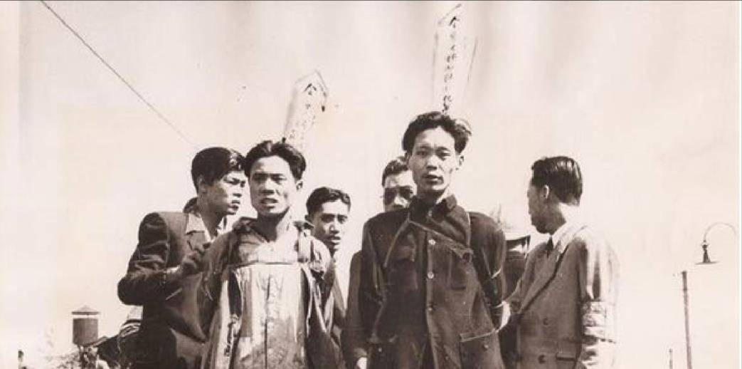 解放前,刑场之上,一革命者挣扎着喊道:"家里有狗,快回家 "