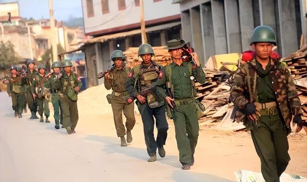 2021缅甸果敢政变图片