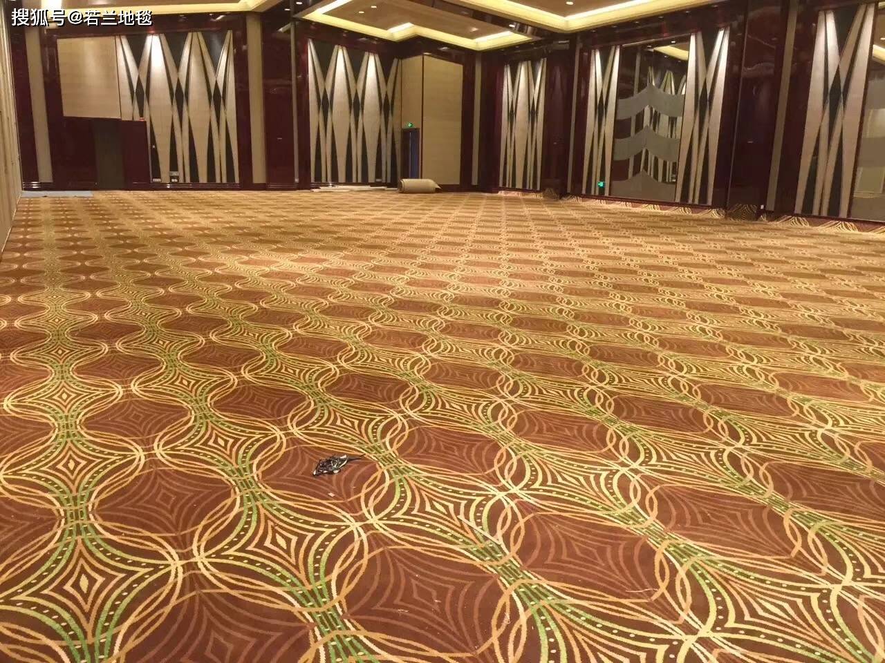 江浙沪酒店餐厅地毯厂家批发 若兰地毯来图可定制 免费供样