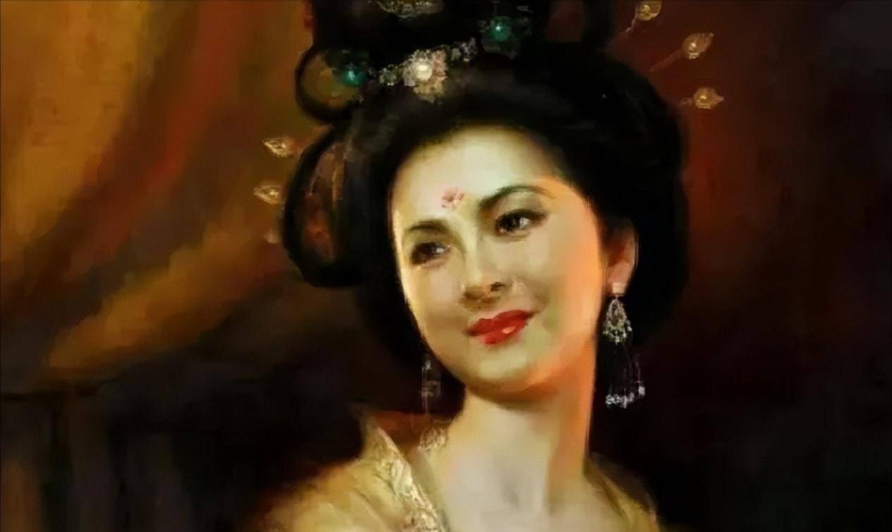 杨玉环容貌复原,还原图撞脸女明星,被唐玄宗疼爱:可不是因为胖_杨贵妃