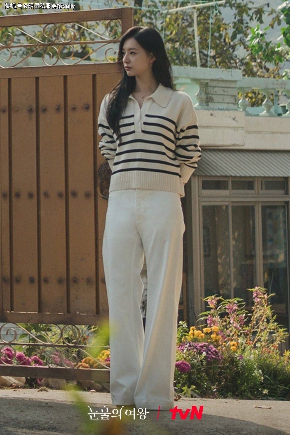 夏天穿搭白色裤子怎么穿不显胖?