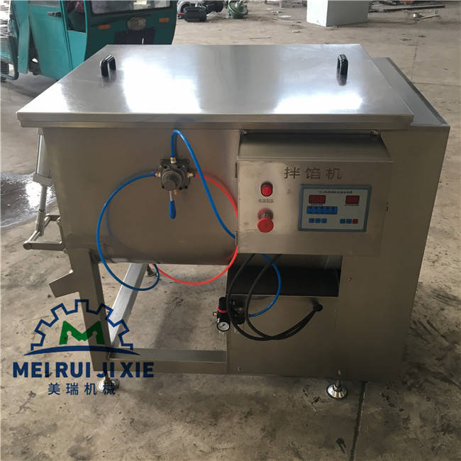 双轴拌馅机 小型拌馅机 不锈钢拌馅机 质量保证 厂家直销四方向搅拌无