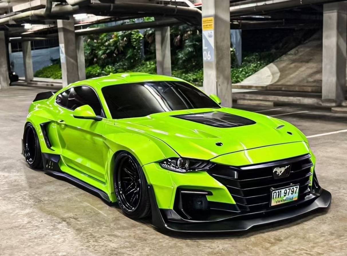 野马改装airbft气动避震品牌功能配置效果案例