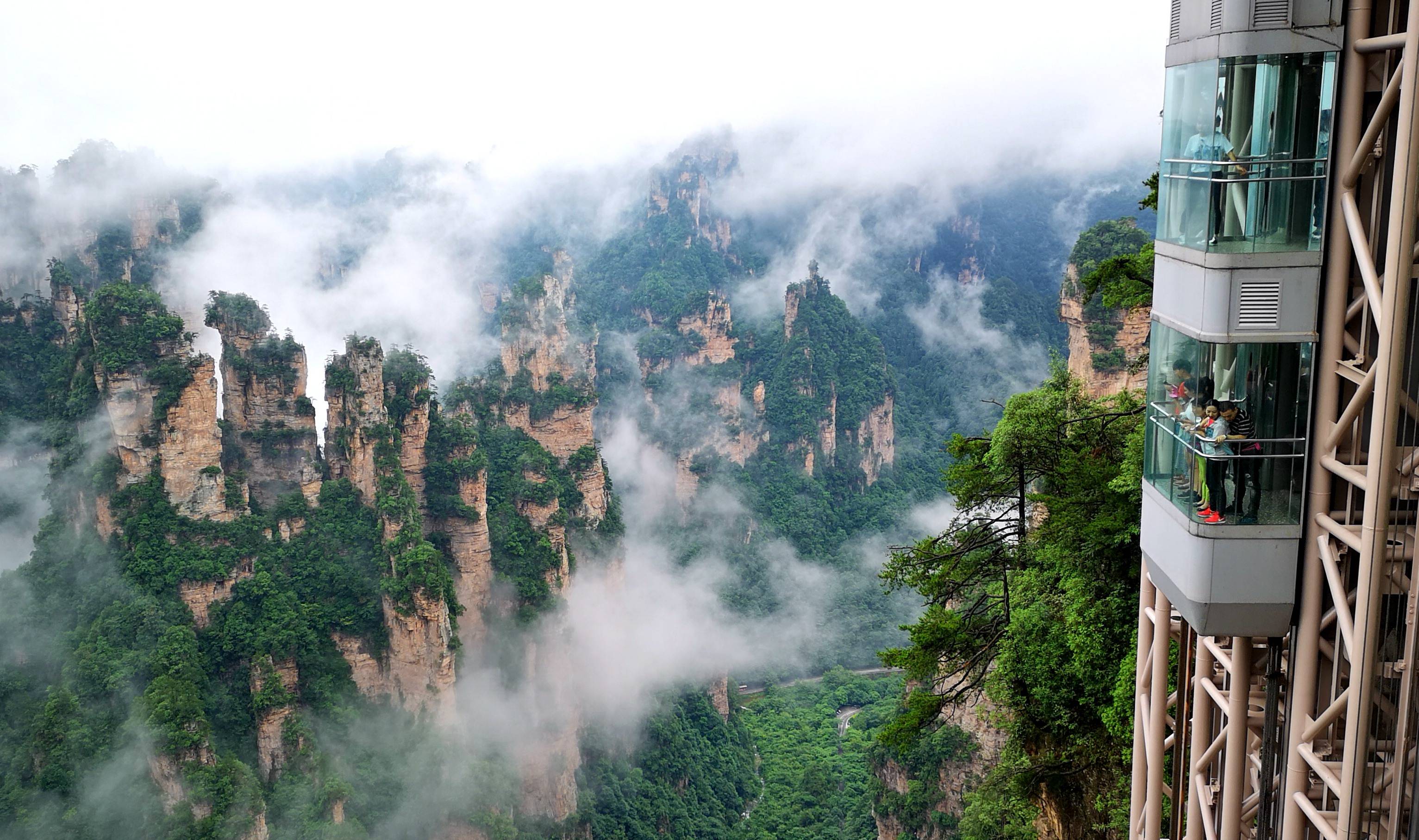 张家界风景图真实图片