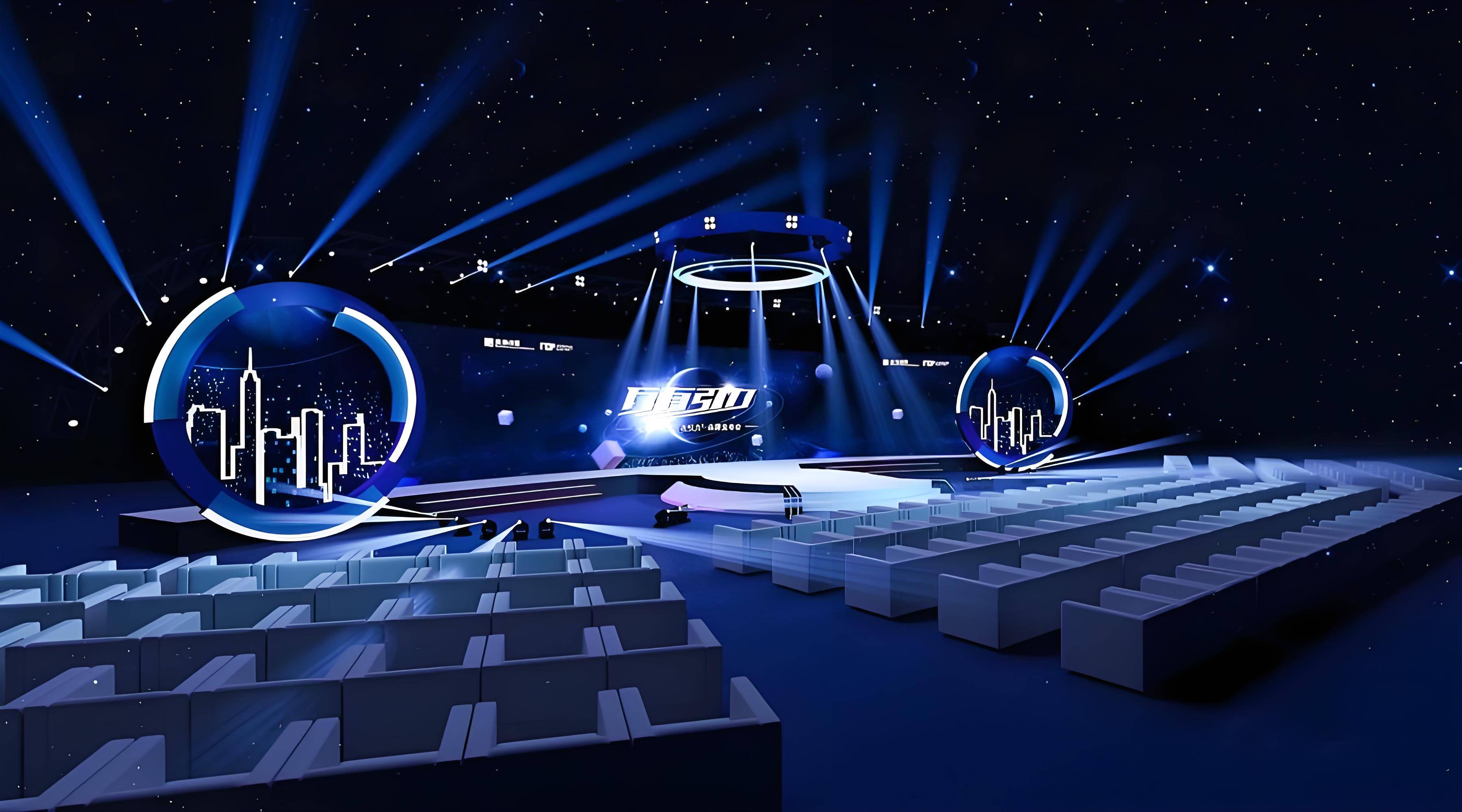 灯光音响革命:原创设计演绎展会新篇