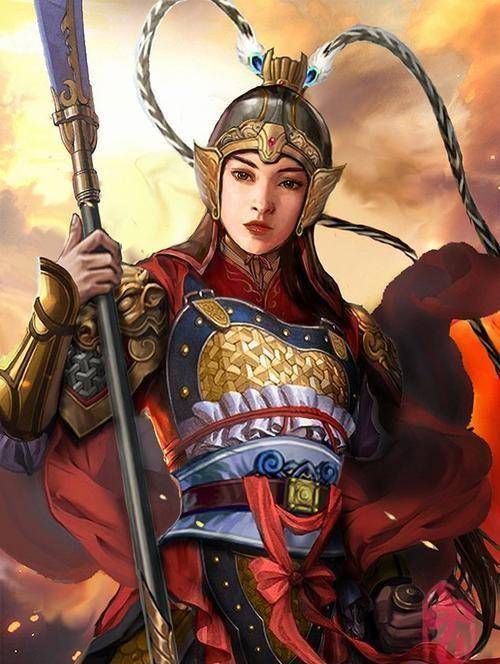 中国古代四大女中豪杰图片
