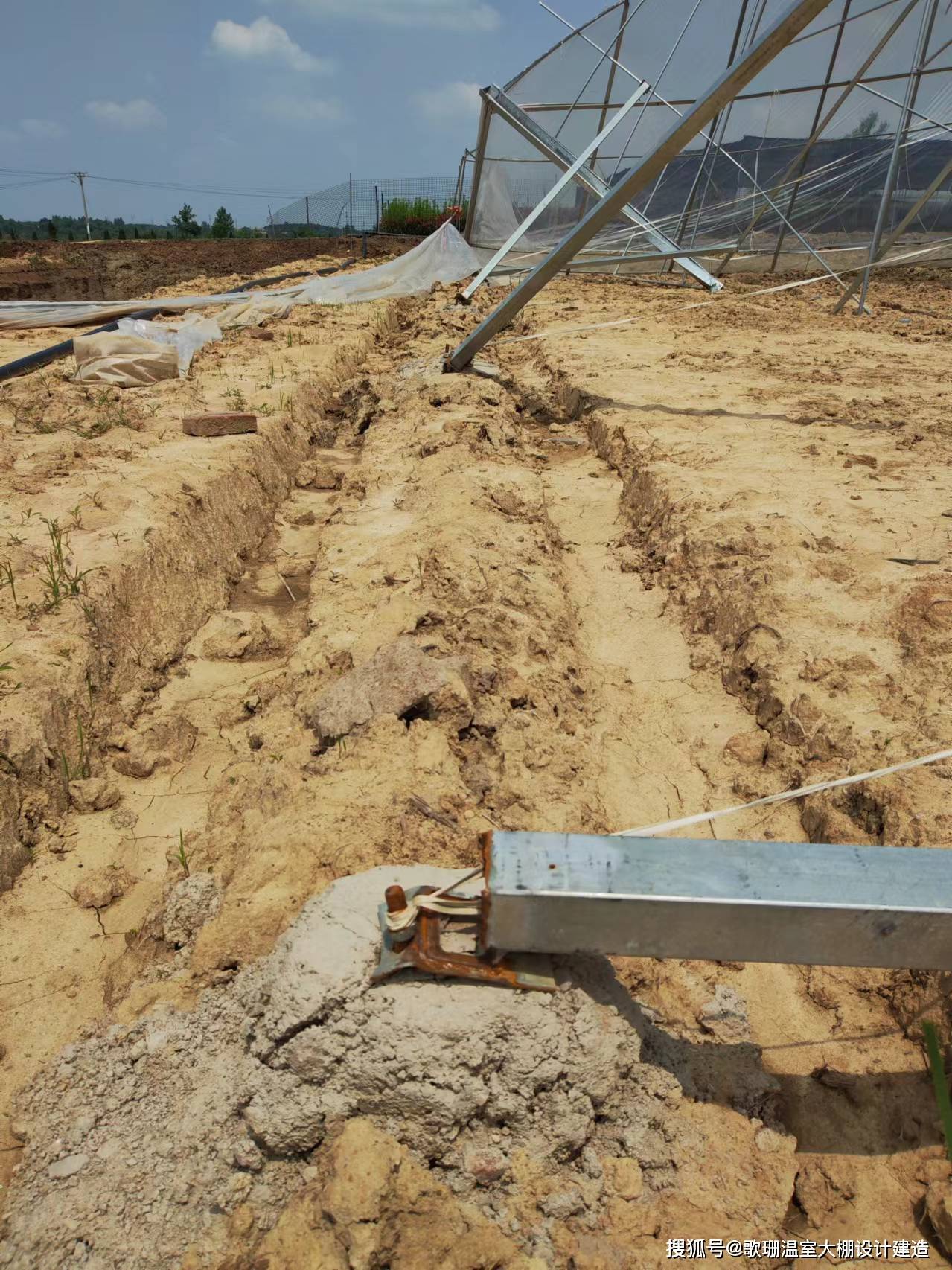 小小预埋件,如何影响温室大棚施工质量?