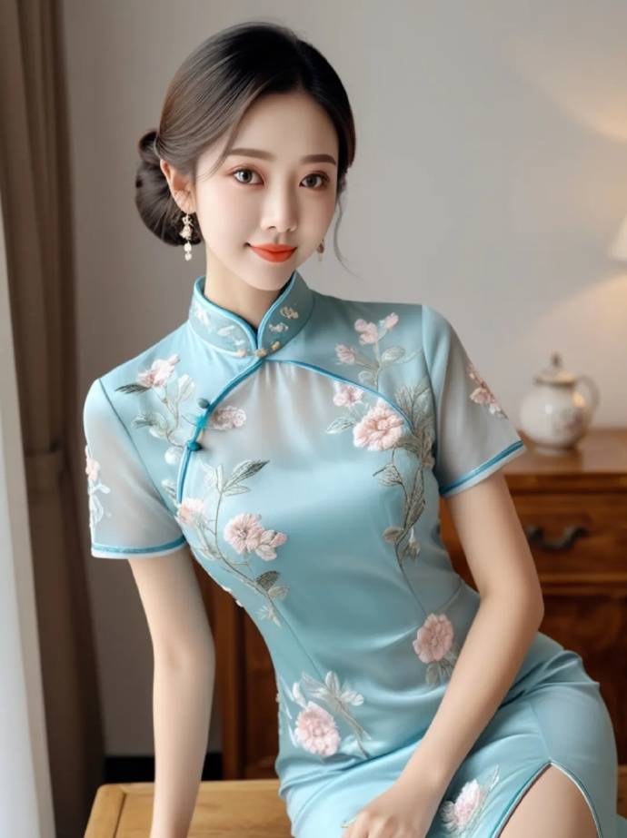 中式旗袍·美女