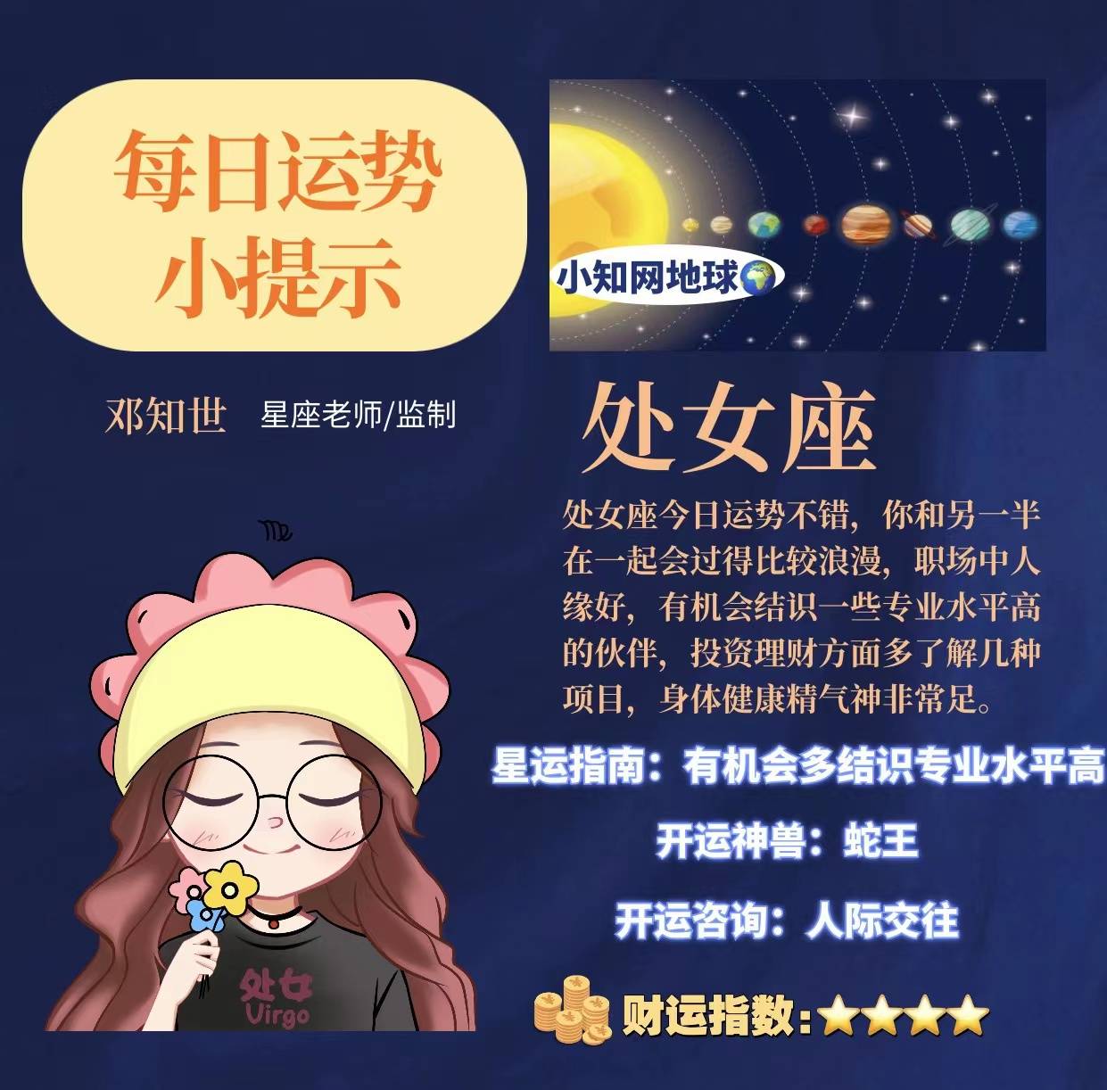 十二星座 美少女运势图片