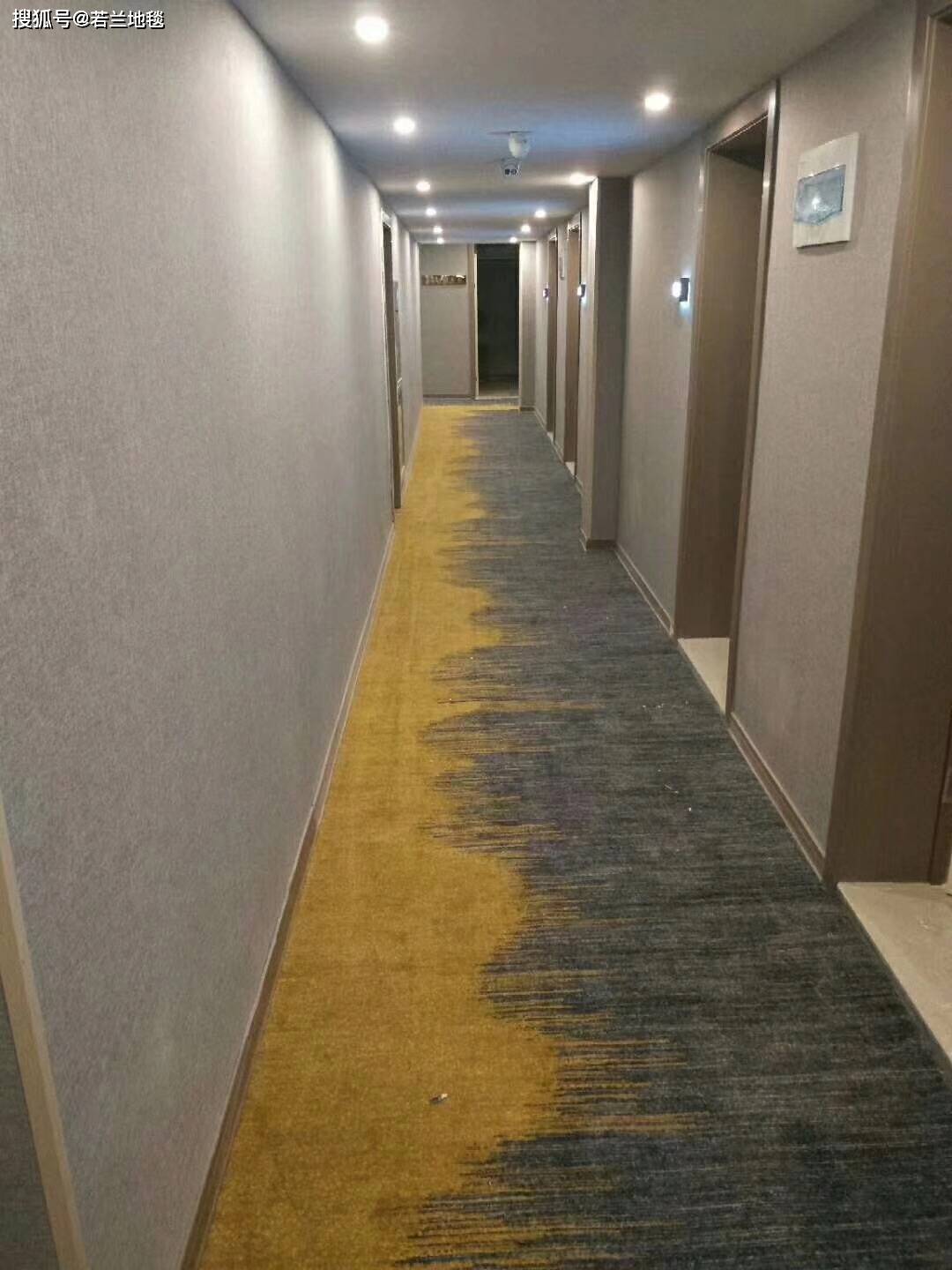 过道走廊地毯定制 若兰地毯 酒店写字楼量身设计 现货批发