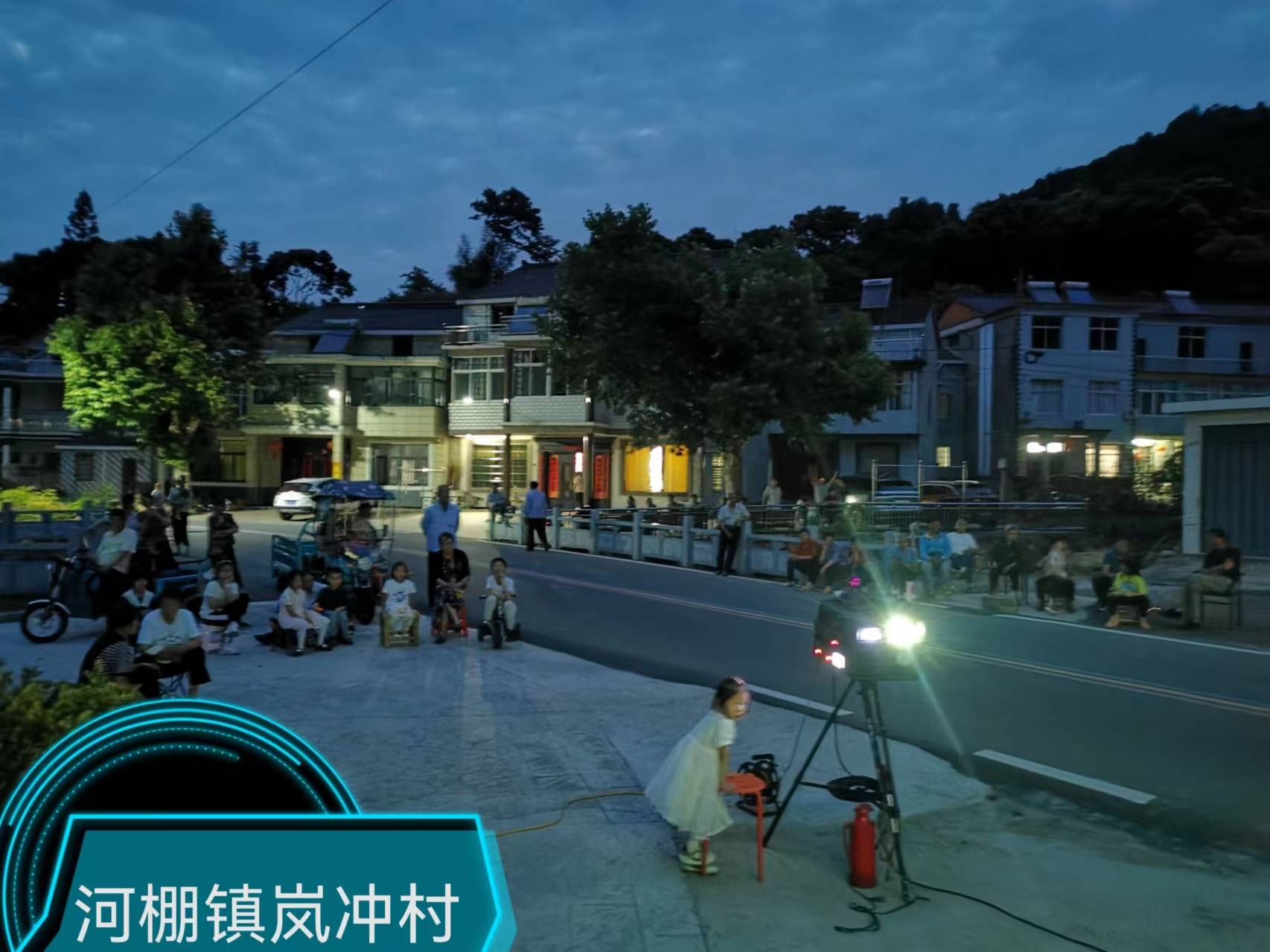 舒城县河棚镇:组织开展"我们的节日.端午"文化进万家公益电影放映活动