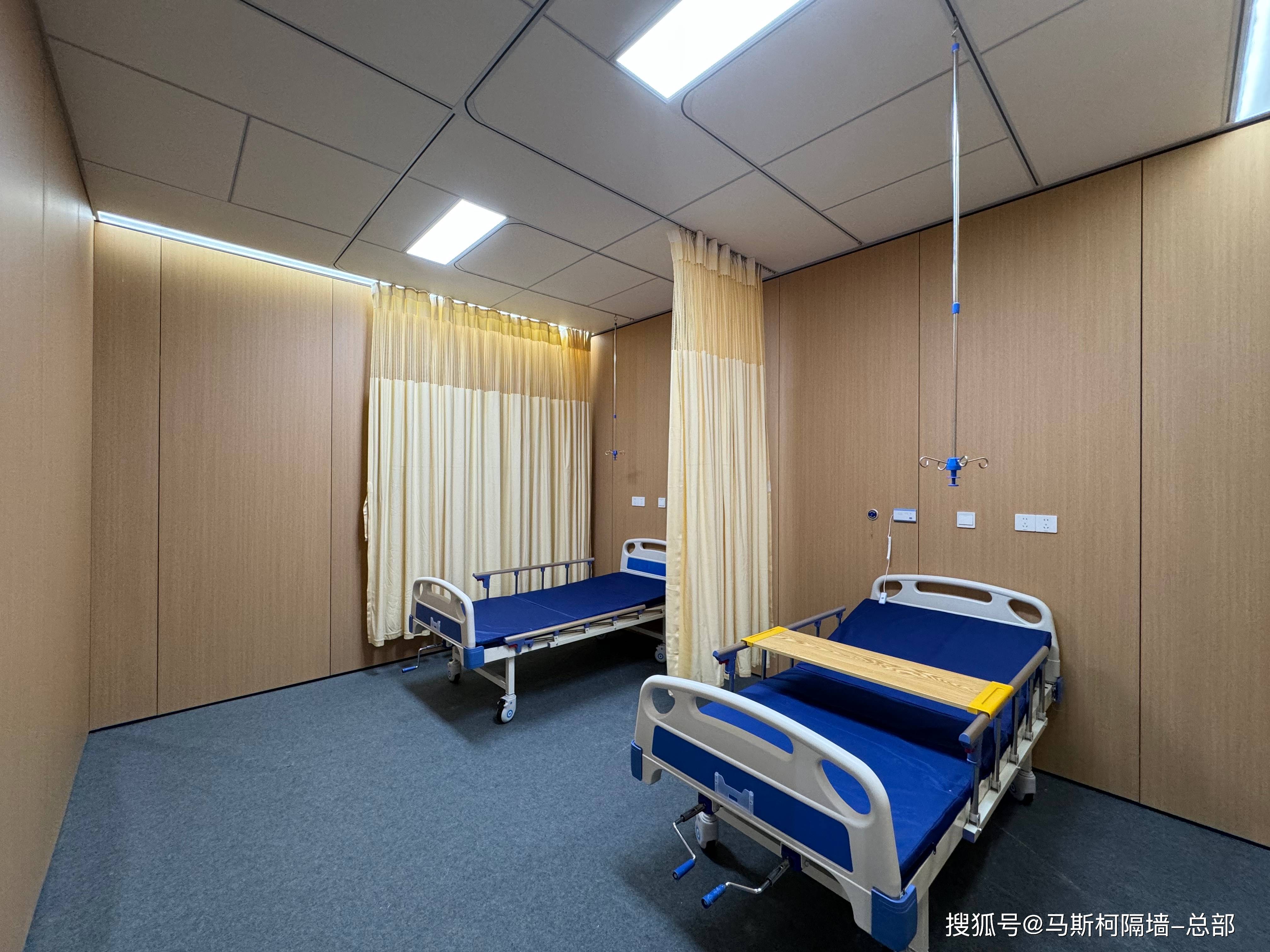 医院墙面用什么材料?装配式隔墙平疫结合医院案例