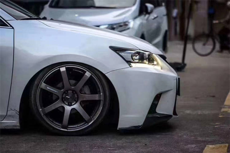 雷克萨斯ct200改装airbft气动避震:贴地姿态的极致演绎