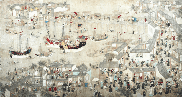 如何描绘邵伯古镇风情 千问千寻大运河丨一幅古画