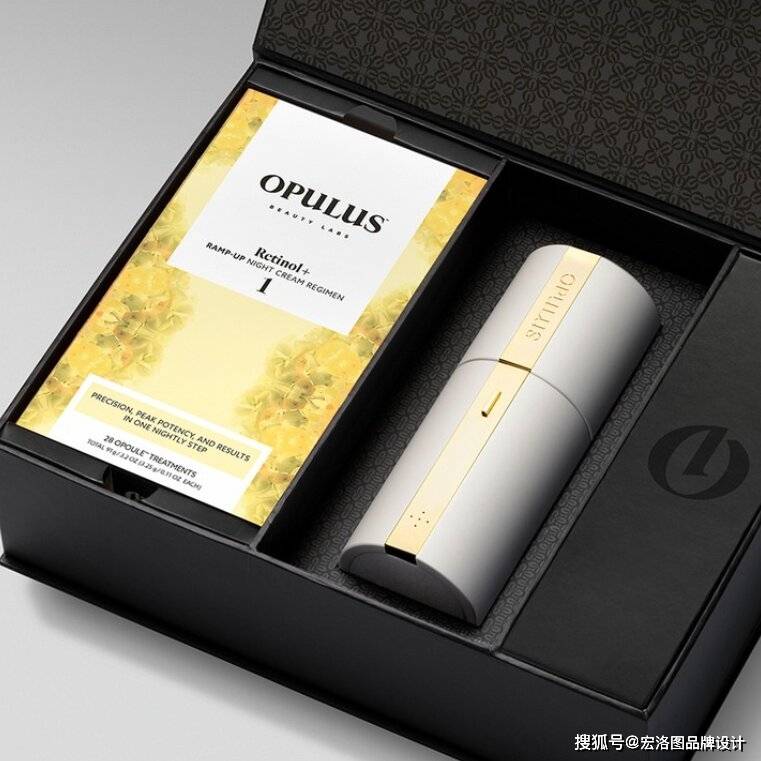 时尚前卫的科技感护肤品包装设计