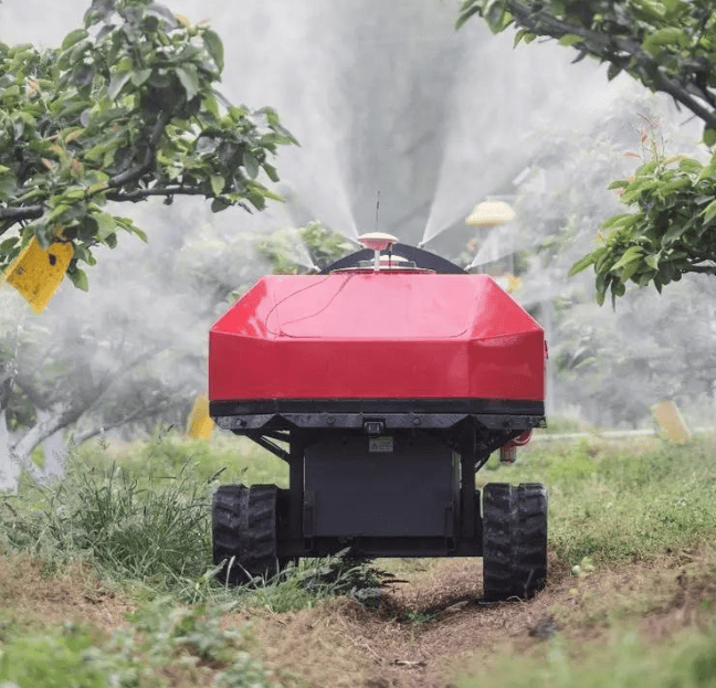 无线赋能智能喷洒园林景观机器人的充电新方案