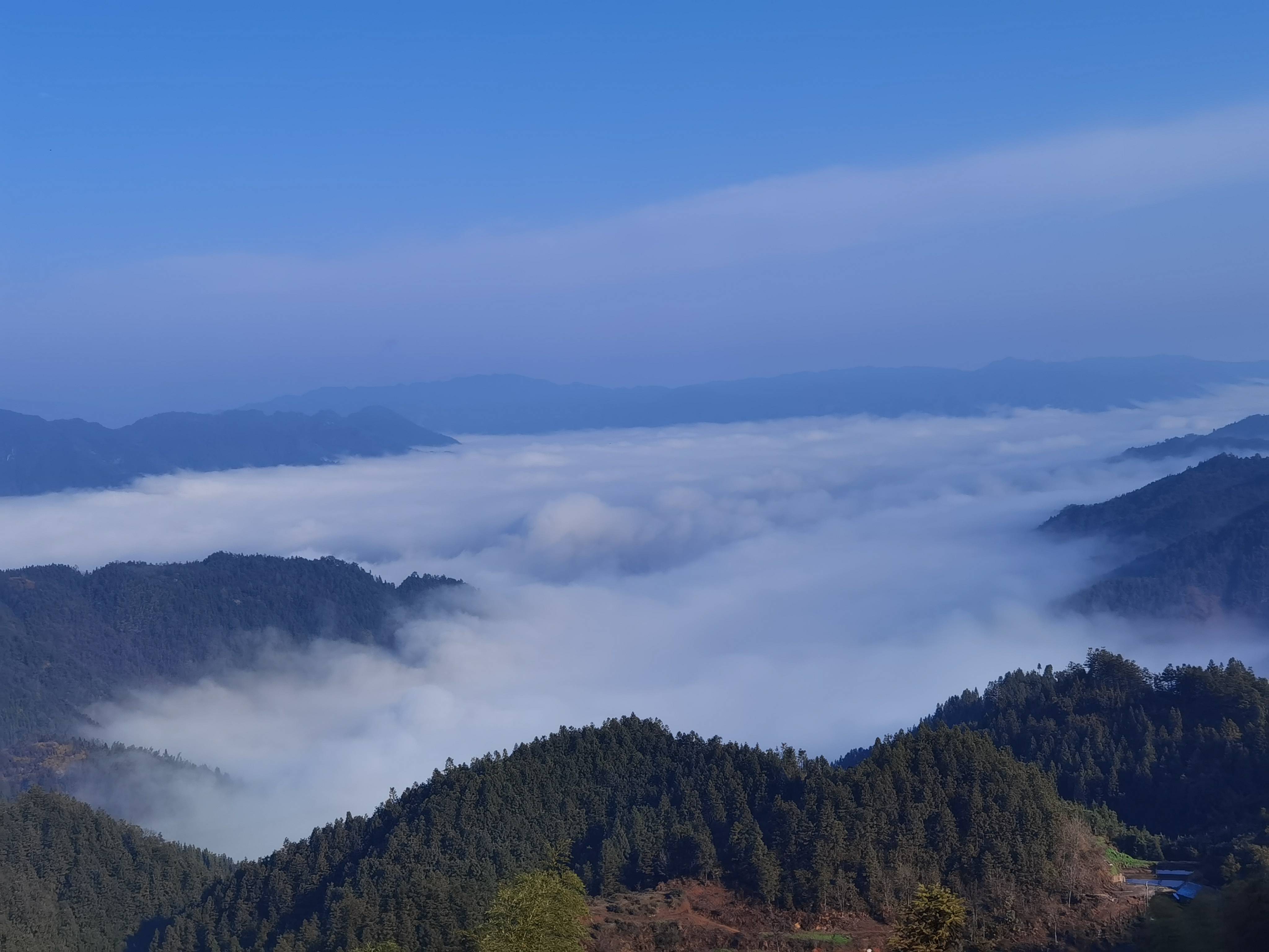 洞口雪峰山照片图片