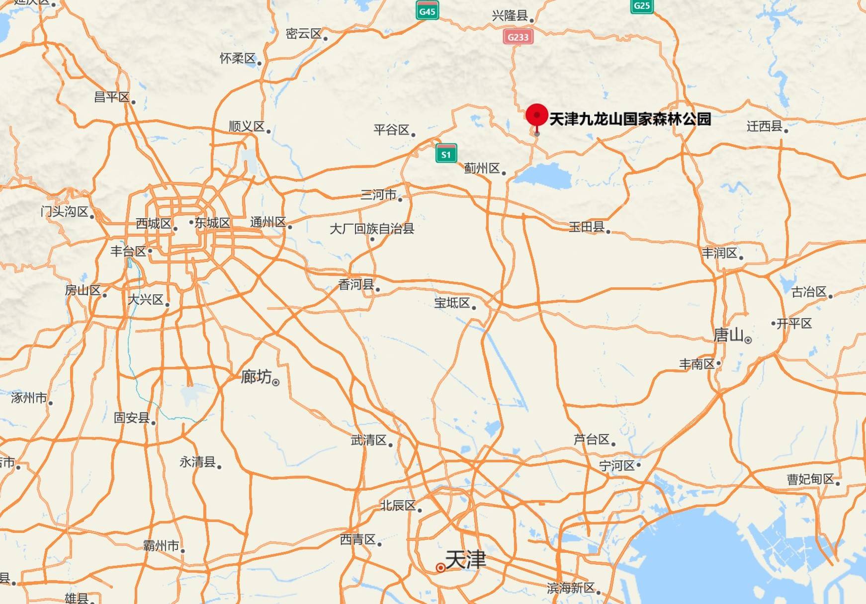 天津唯一的国家森林公园也是唯一的国家地质公园,景观