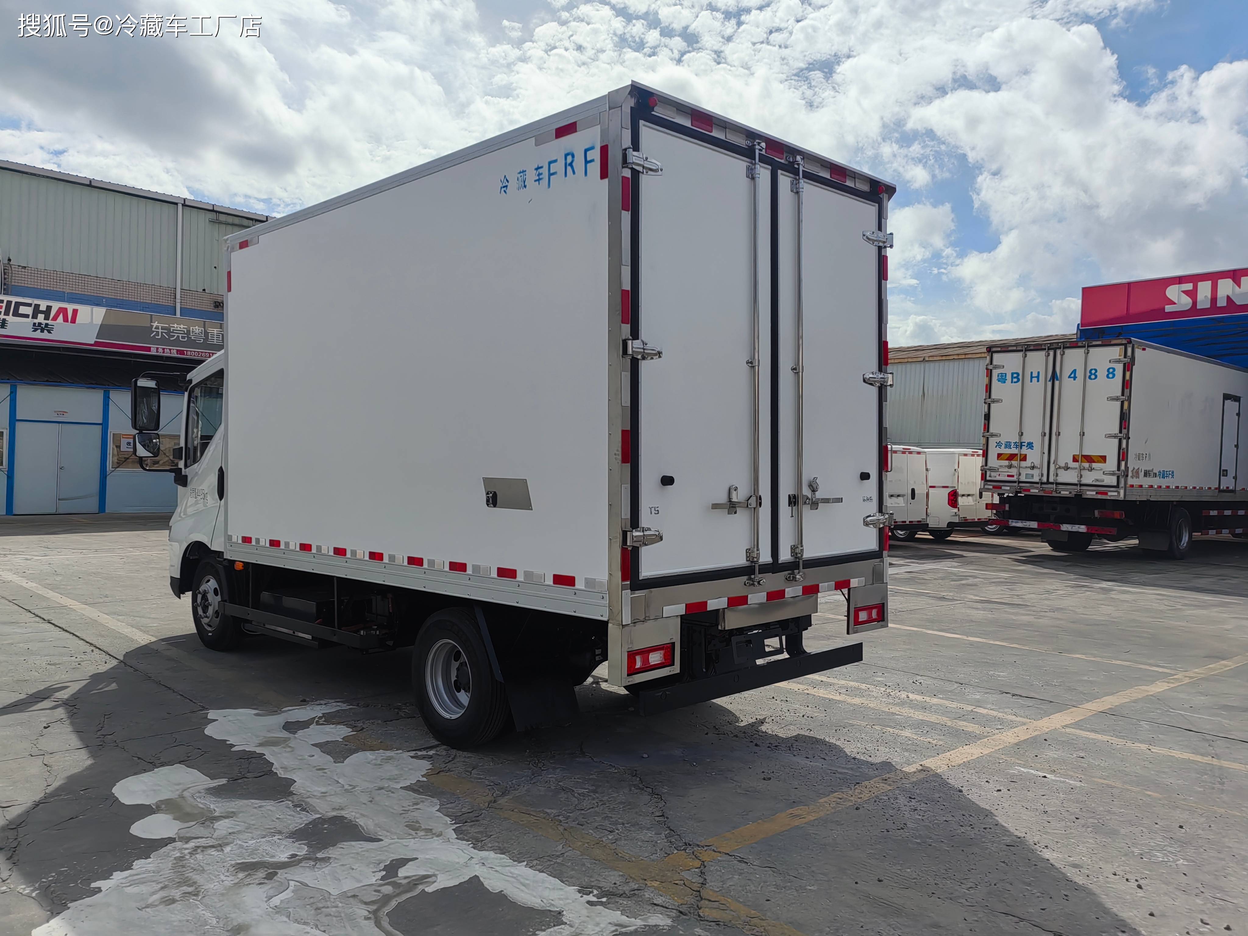五六集团 比亚迪纯电动冷藏车