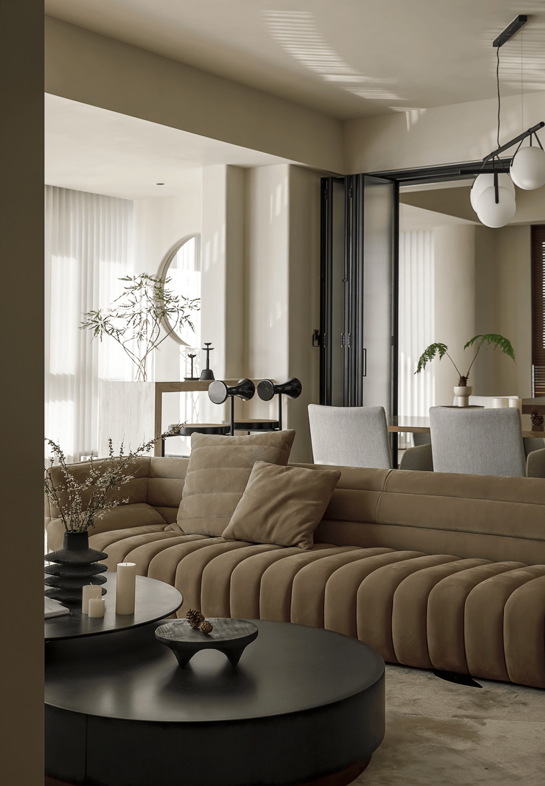 坚端高定新材料有限公司全屋整装丨营造出舒适,放松的美学生活场景!