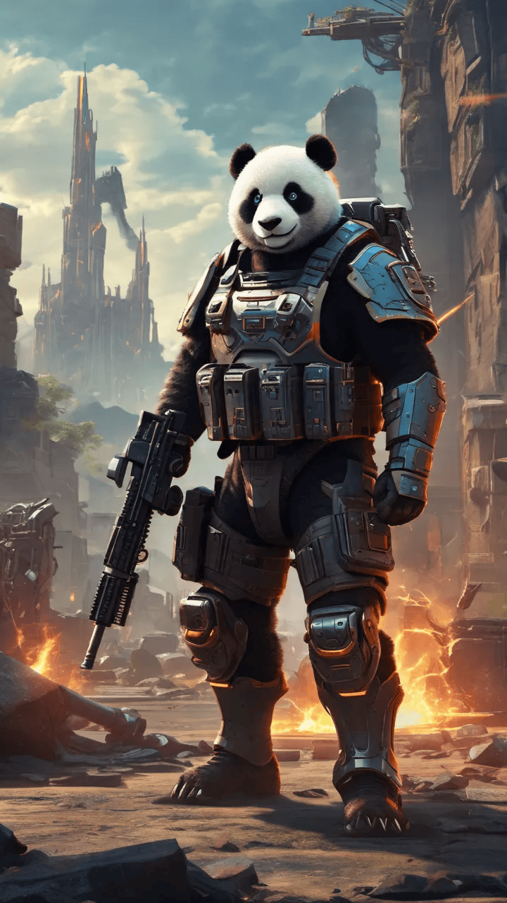 火爆抖音的熊猫军团是怎么制作的?保姆级教程攻略,轻松获赞10w