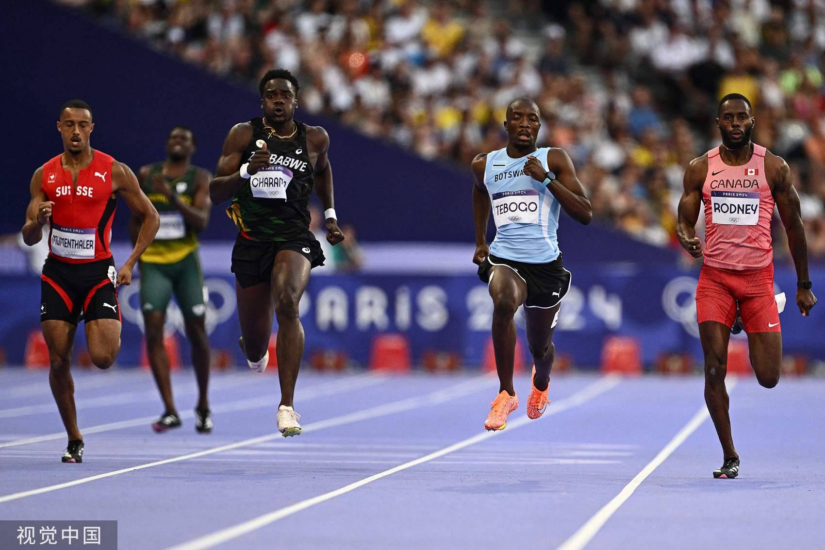 男子200米预赛:美国双雄占据前两名 莱尔斯第6德格拉斯第14