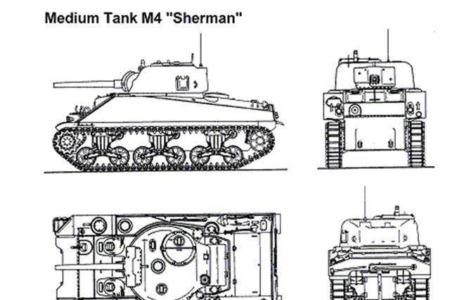 谢尔曼三视图图片