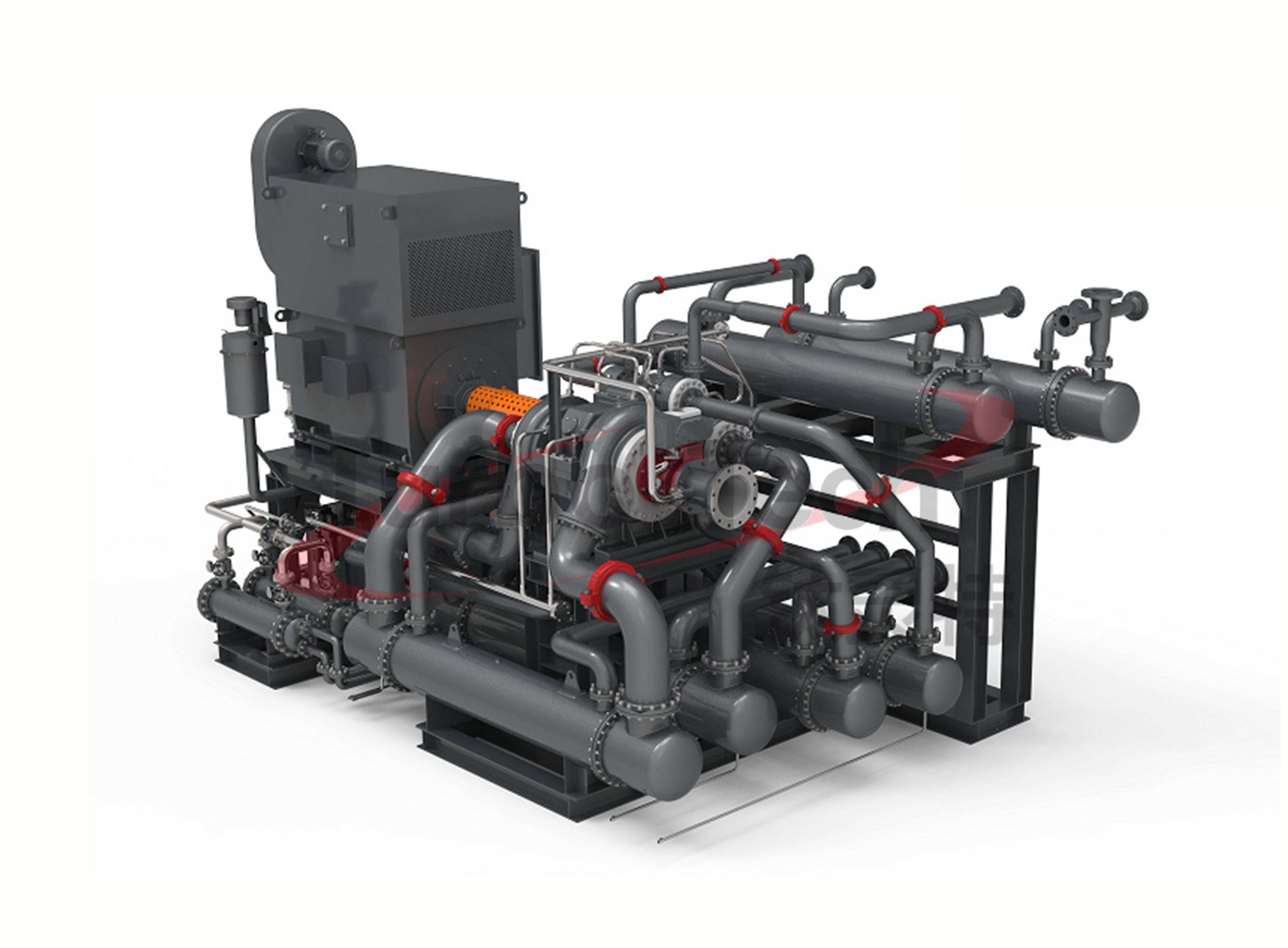 单级高速离心风机:如cf风机/rf工艺风机及循环风机,能压缩空气,氮气