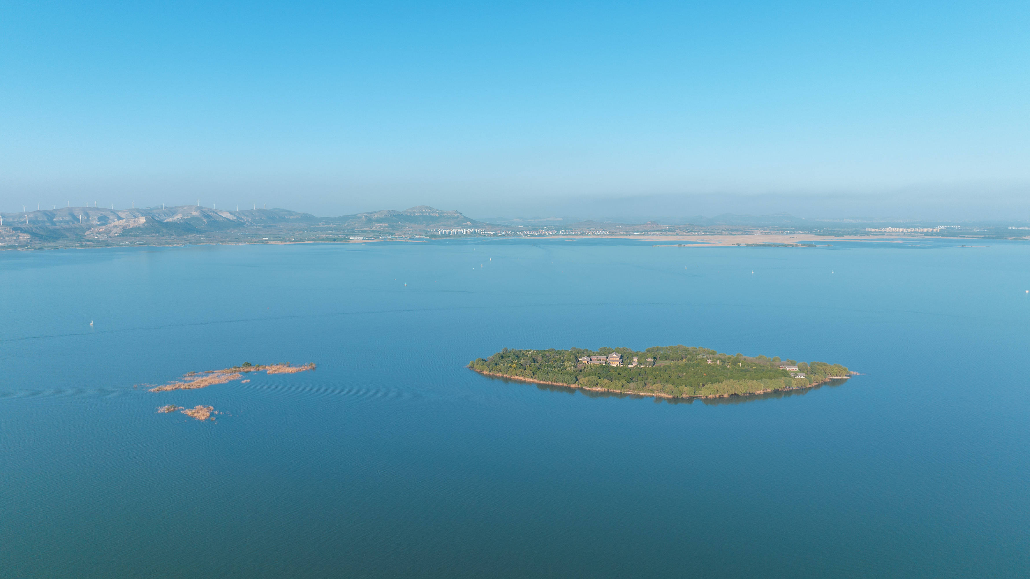 东平湖风景图片