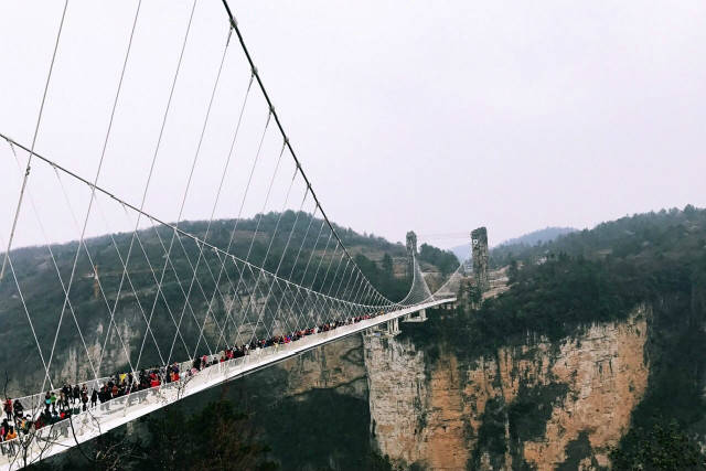 旅游自驾游路线攻略,张家界避坑线路,强烈推荐_景点_游客_黄石寨