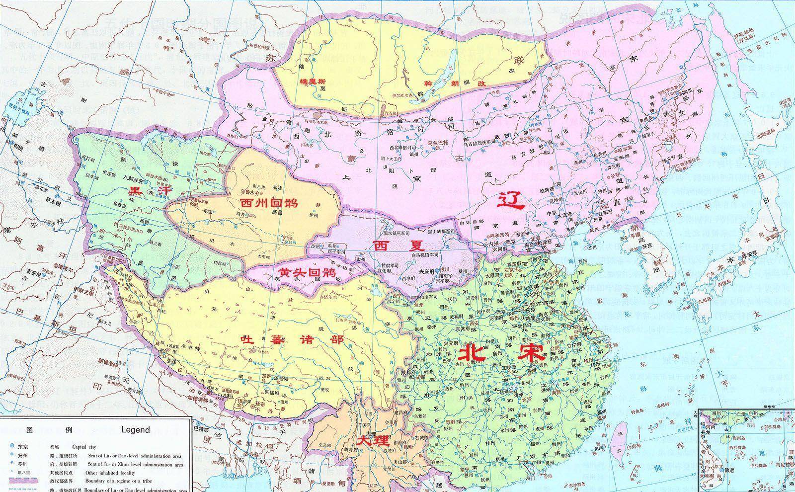 辽国版图多大图片