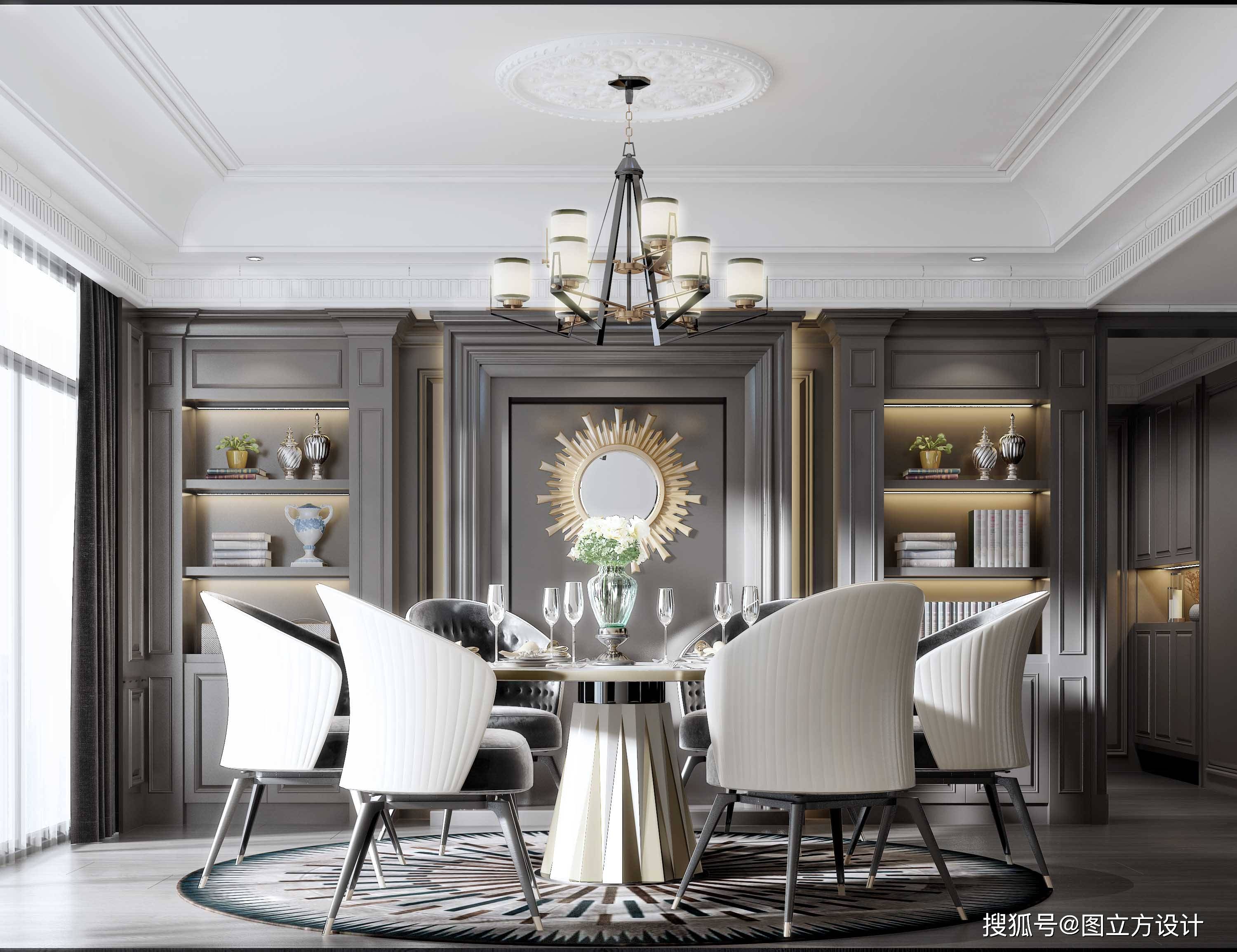 美式餐厅装修效果图:效果惊艳,尽显自由与温馨!