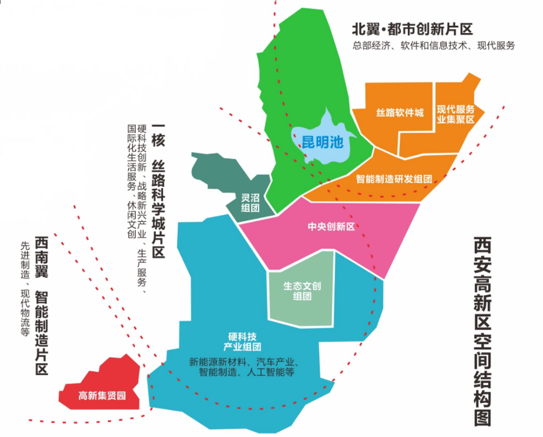 西安高新区地图 全图图片