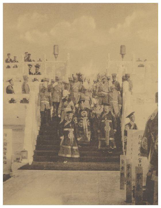 老照片:袁世凯天坛祭天