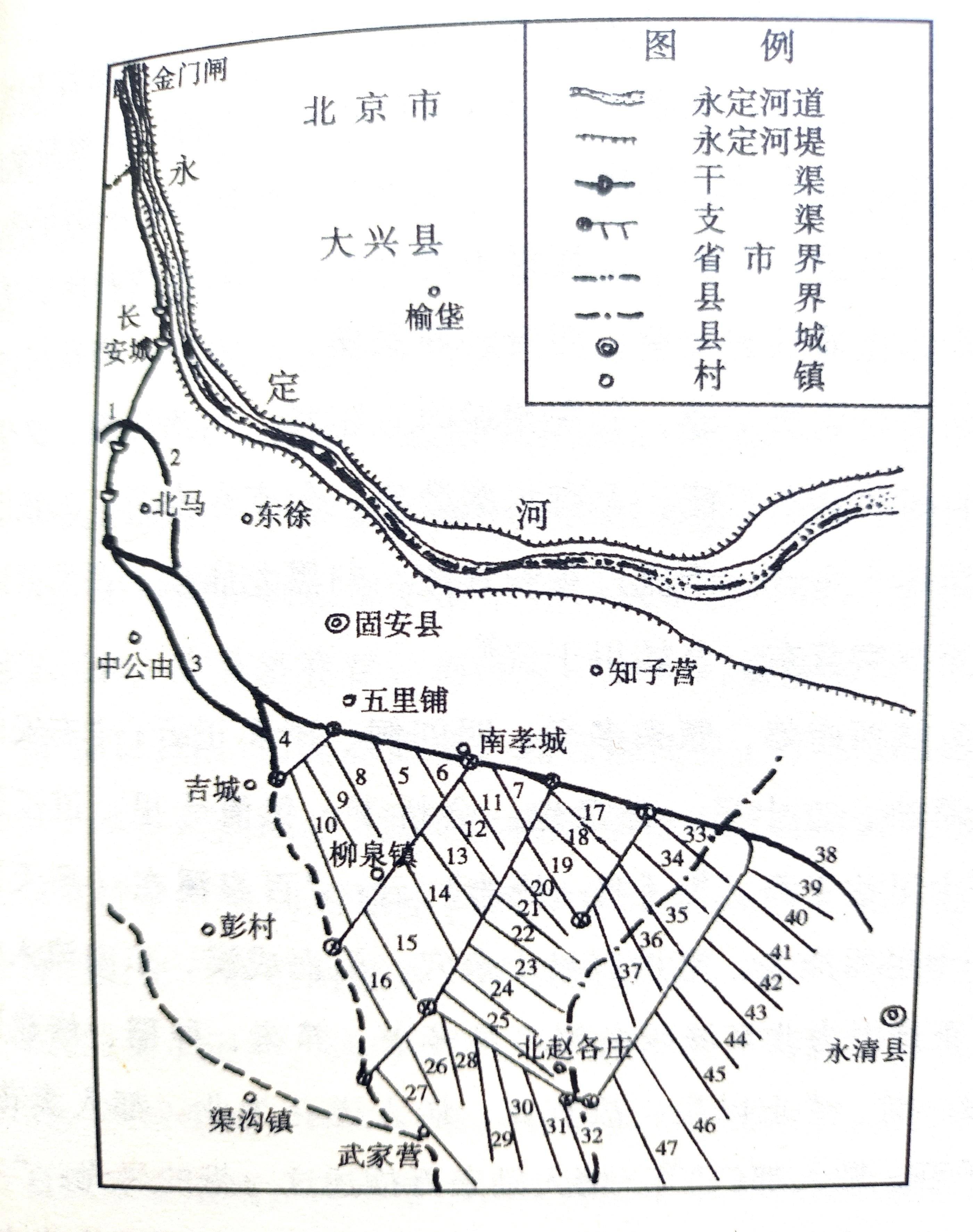 定陵探沟示意图图片