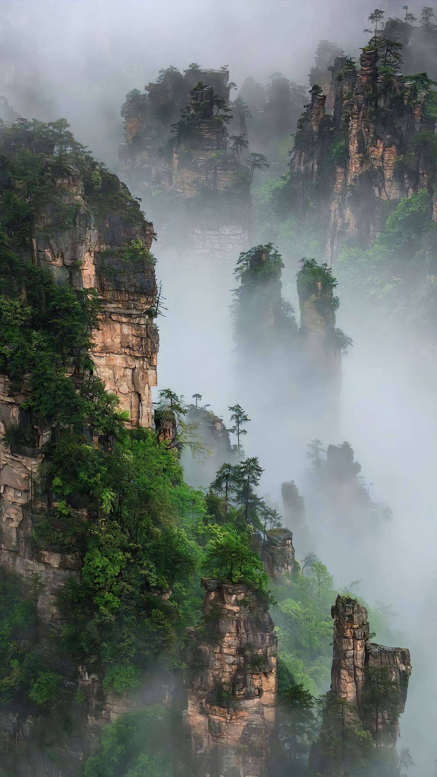 张家界风景 最美图片