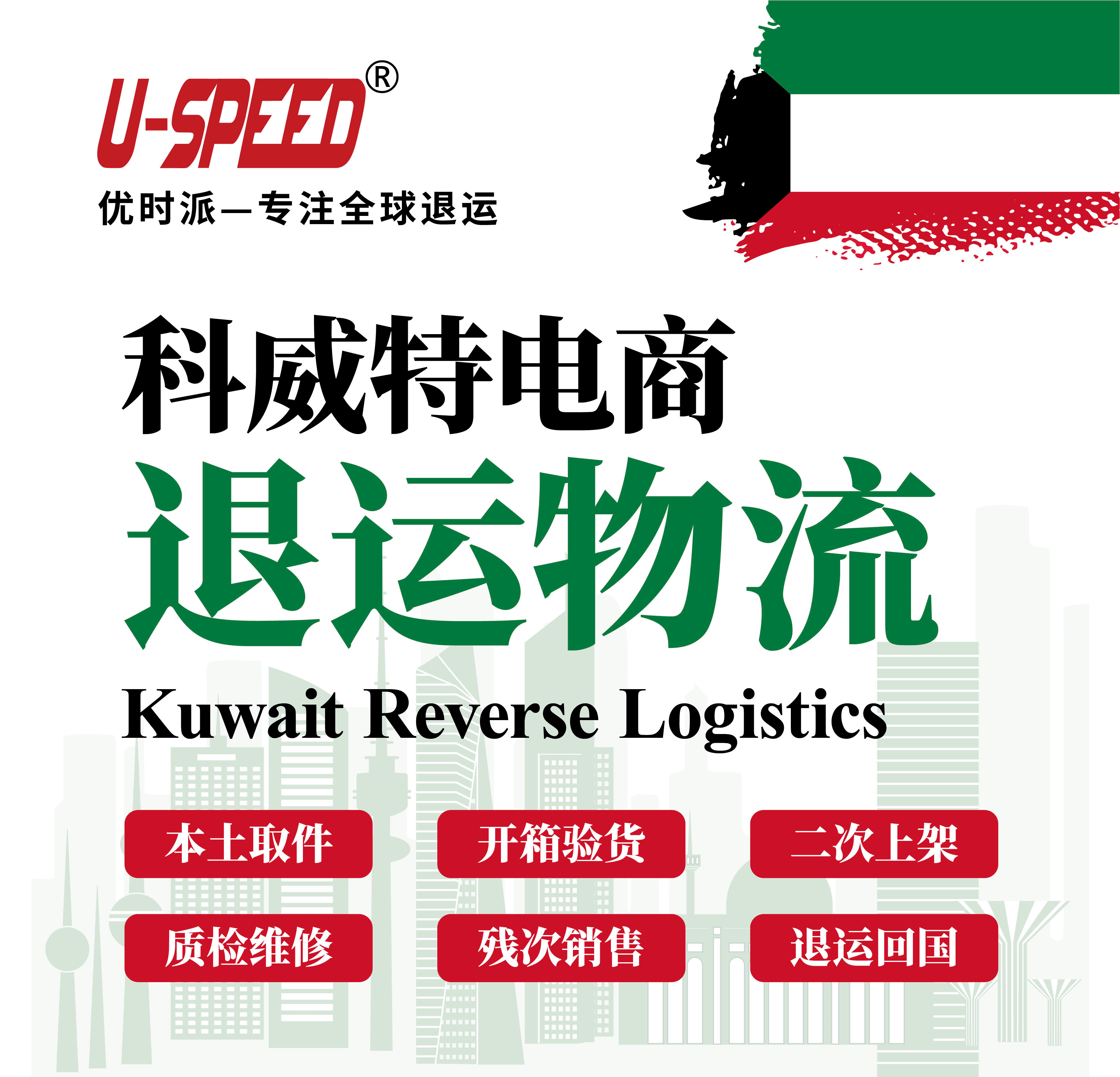 优时派科威特电商退运服务 科威特电商退件需要多久?如何处理?