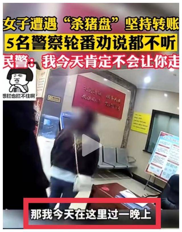 5位民警轮番劝说无果,湖北女子遭遇杀猪盘被洗脑,转出24万