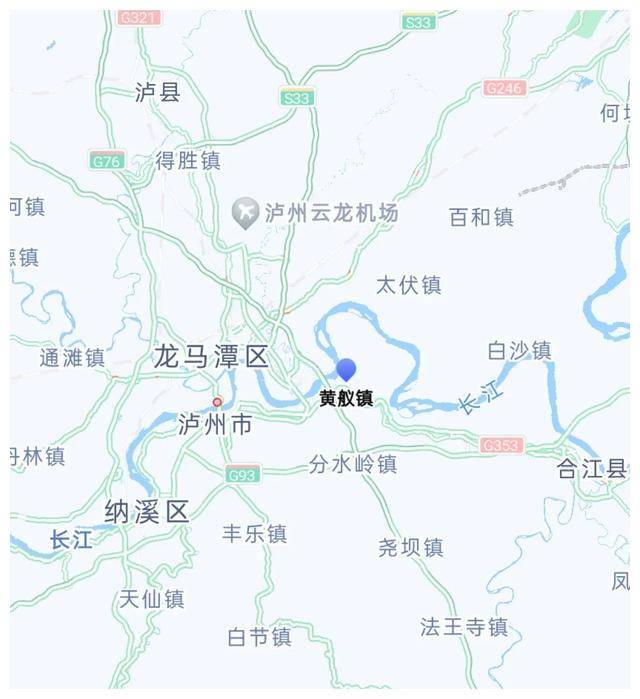 泸县百和镇地图图片