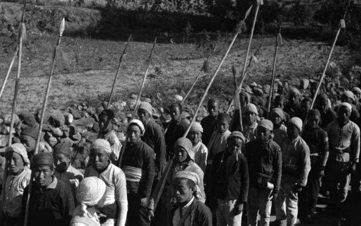 1938年,50名八路军在白刃战中牺牲,杨成武说:接着用长矛吧