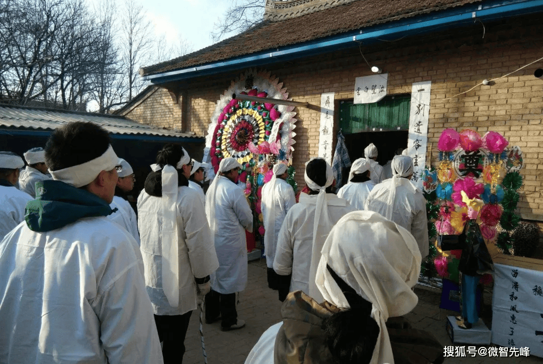 湖北农村出殡图片