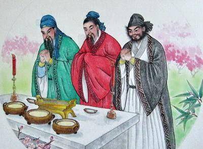 张飞正_刘备_关羽