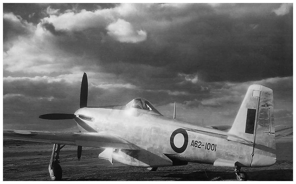 速度最快的螺旋桨战机之澳大利亚ca 15,本打算与零式一决高下