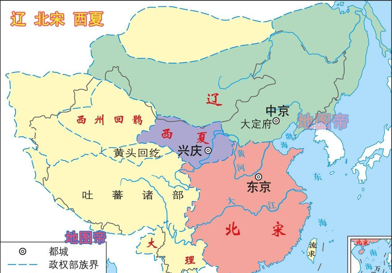 西夏_蒙古帝国_唐朝