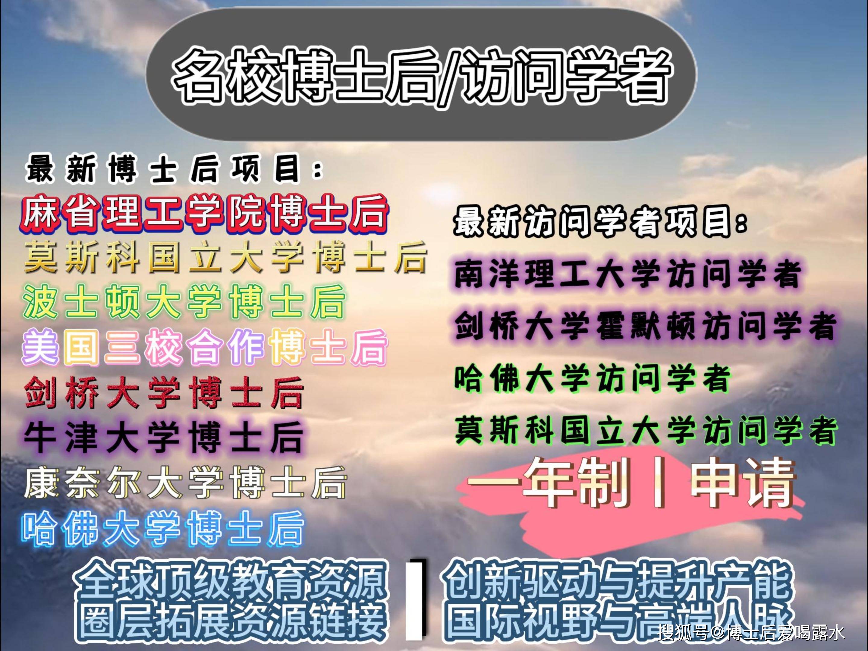 莫斯科国立博士后与麻省理工博士后:学术氛围的异同剖析