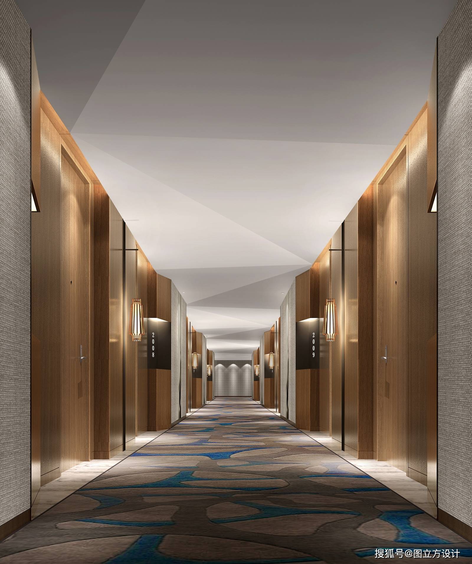 酒店过道效果图怎么设计好看又实用