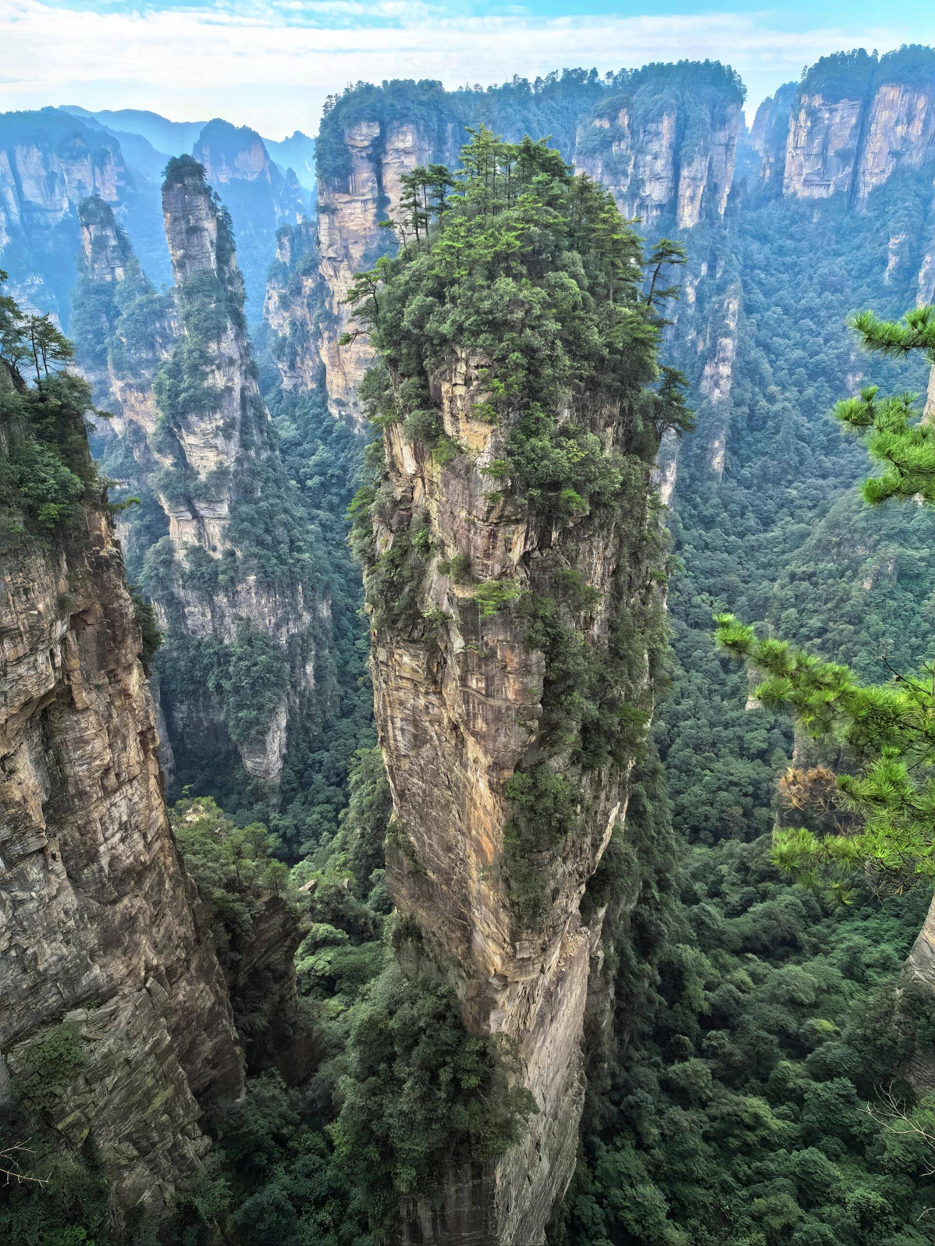 张家界旅游景点全景图图片