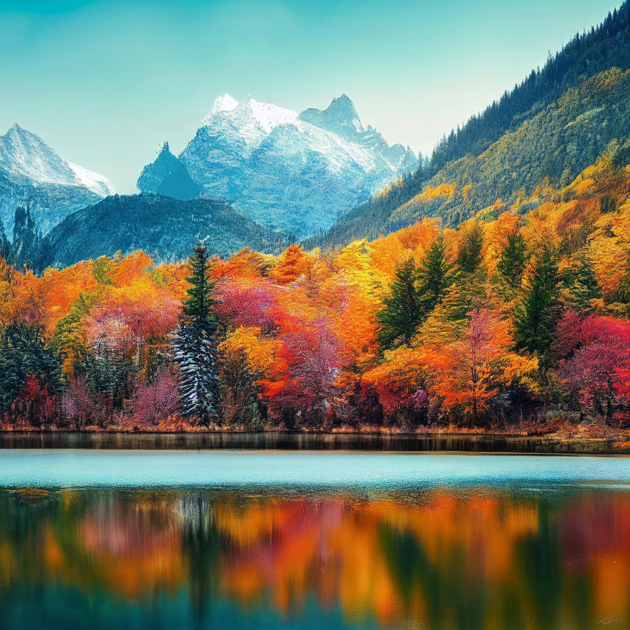 秋天的童话世界 九寨沟